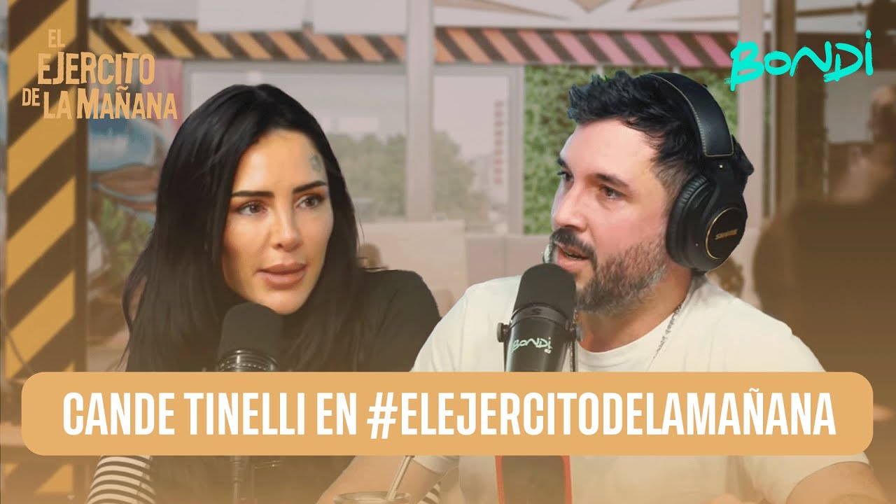 CANDE TINELLI EN #ELEJ&Eacute;RCITODELAMA&Ntilde;ANA