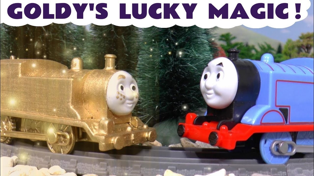 Thomas And Friends Toy Trains Goldy's Lucky Magic Story