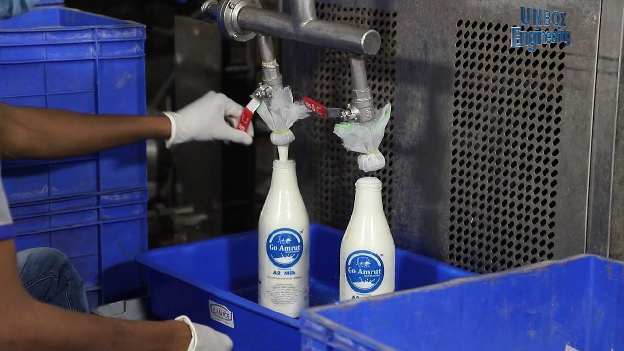 A2 Milk Processing in Factory |  Go Amrut Cow Milk Processing: From farm to House |Unbox Engineering