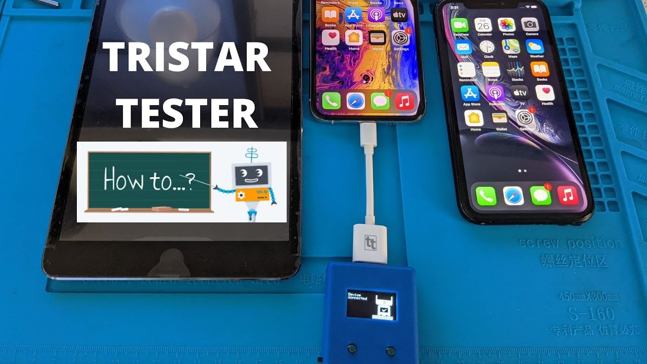 How does Tristar Tester work Hydra tester demo Apple iPhone