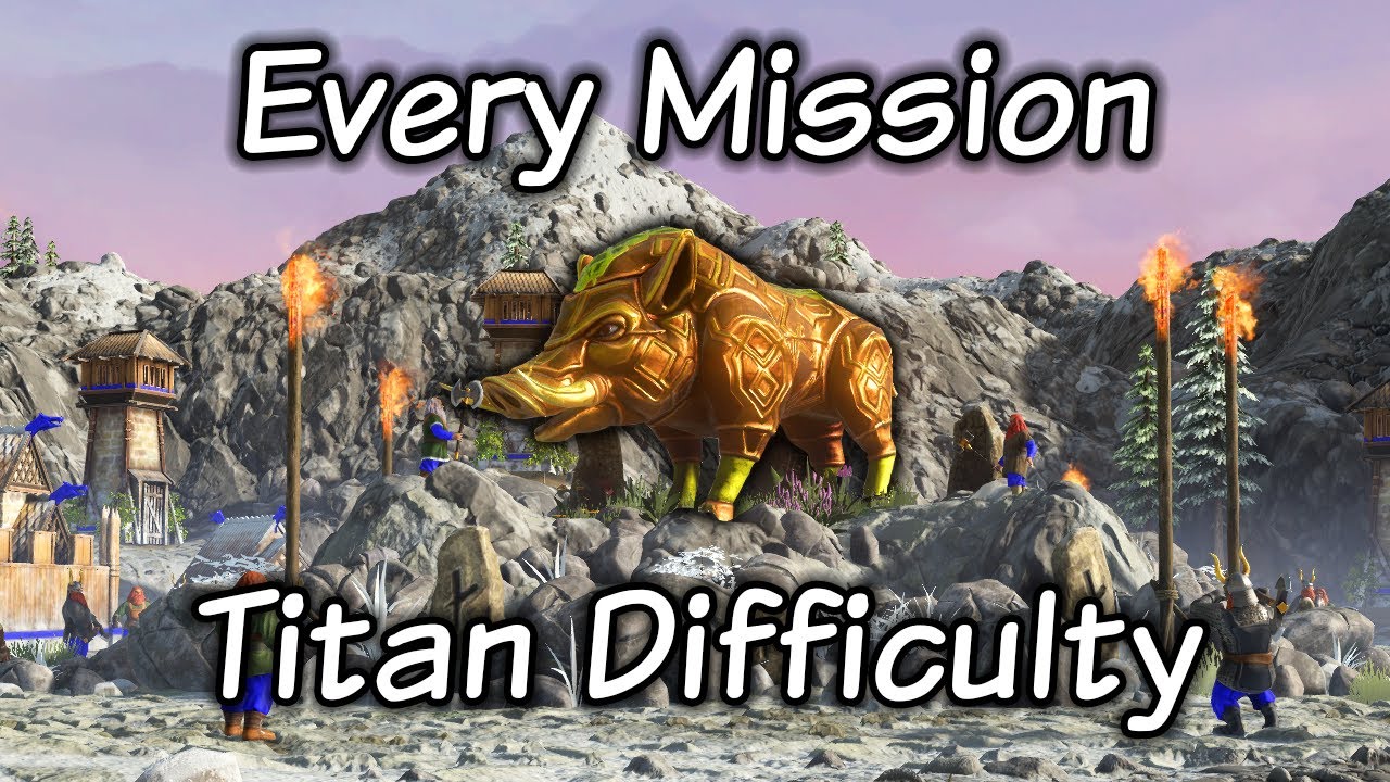 The Entire Golden Gift Campaign in Age of Mythology Retold | Titan Difficulty