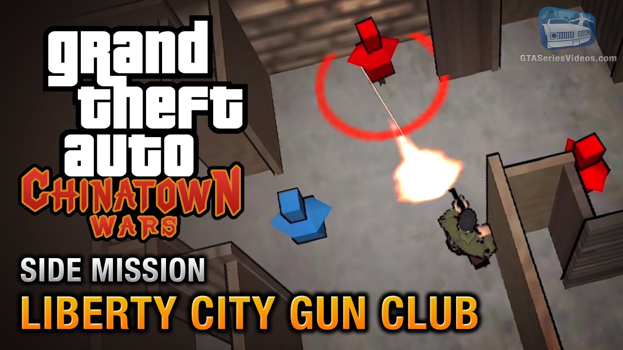 GTA Chinatown Wars - All Liberty City Gun Club Challenges (Gold Medal)