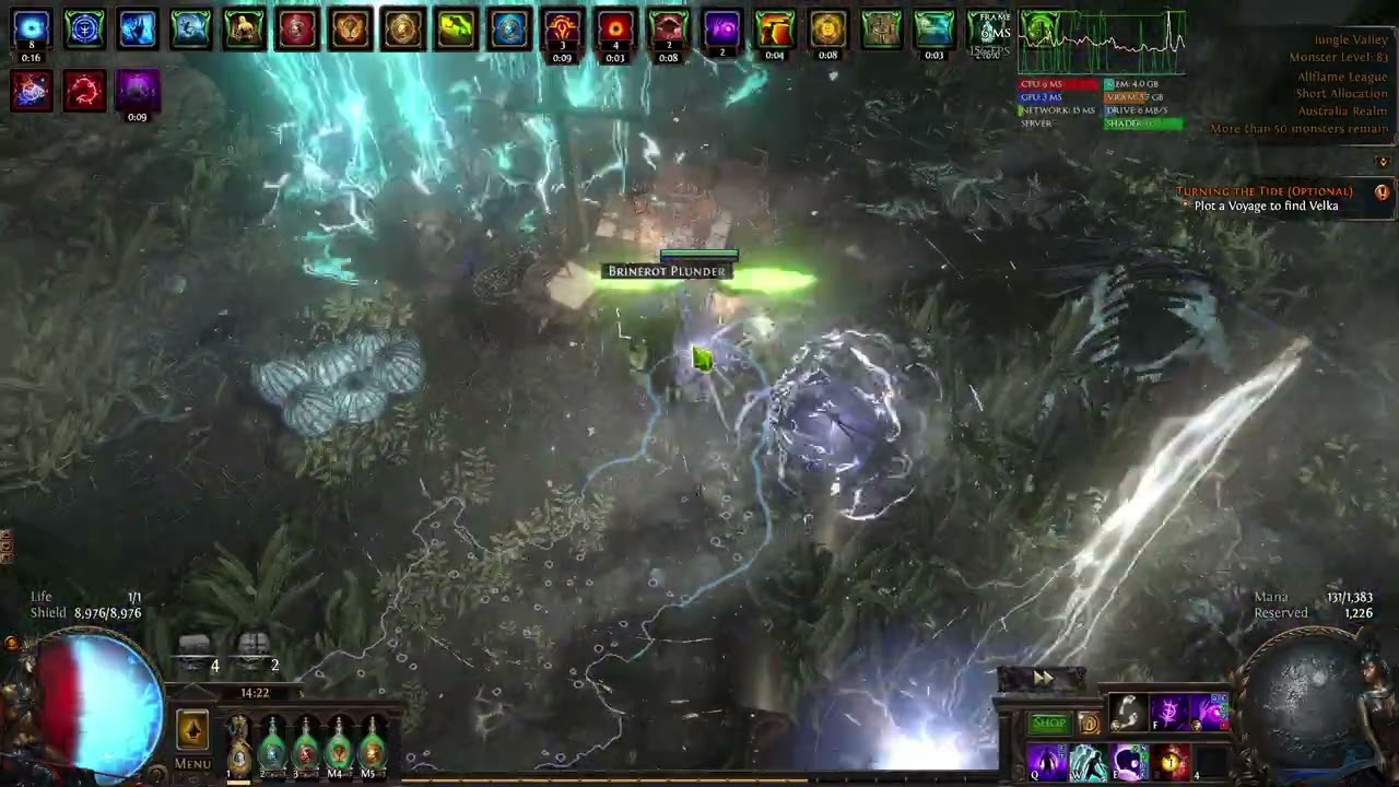 3.29 Chaos Dot Occultist - Full juiced abyss