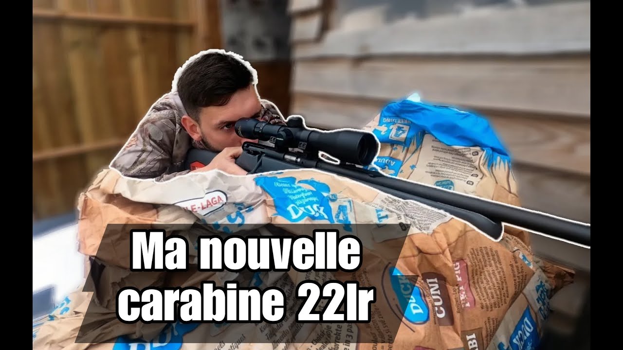 Ma Nouvelle Carabine 22lr / Test et Réglage de la Lunette