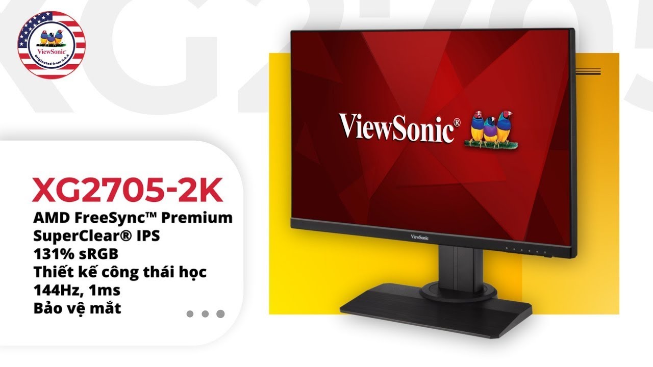 M&agrave;n h&igrave;nh ViewSonic XG2705-2K c&oacute; g&igrave; nổi bật?| ViewSonic Quick Review