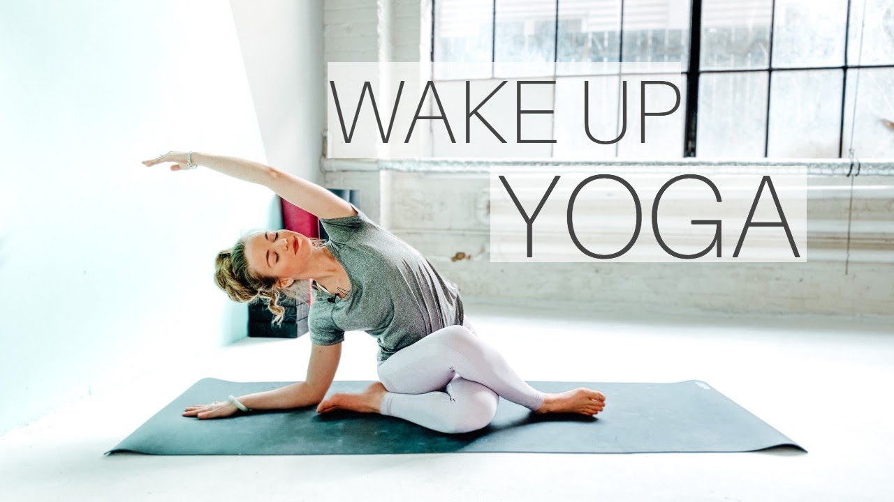 Morning Yoga - Wake Up Yoga Class for Stretching & Energy - Yoga with Yana