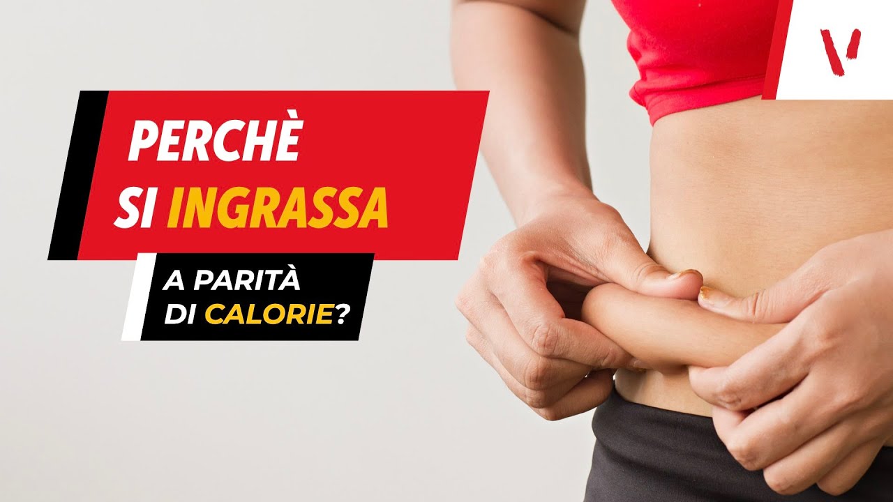 Perché si ingrassa: a parità di calorie