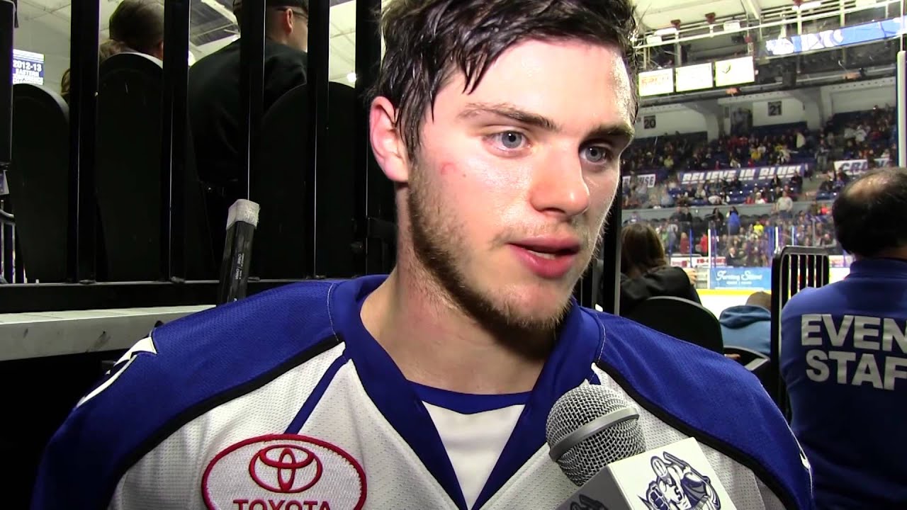 Matthew Peca Interview | 1st Intermission vs. Senators | Nov. 13, 2015