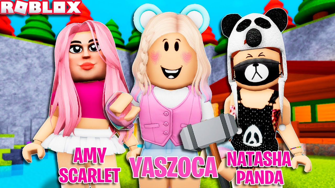 VIRAMOS AS YOUTUBERS MAIS FAMOSAS DE ROBLOX no MARRETÃO! Flee The Facility