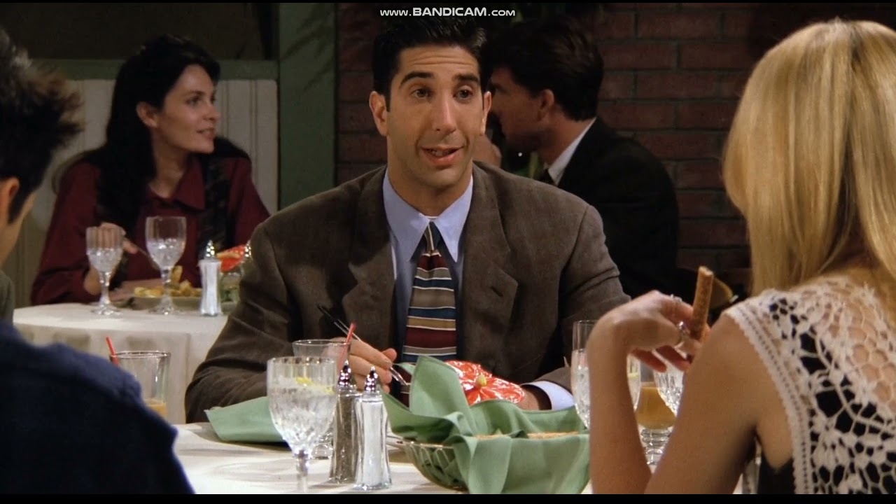 Friends S2E5 At the restaurant