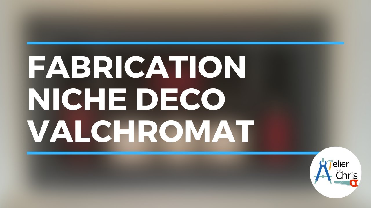 [TUTO] Fabrication d'une niche déco en Valchromat | Menuiserie
