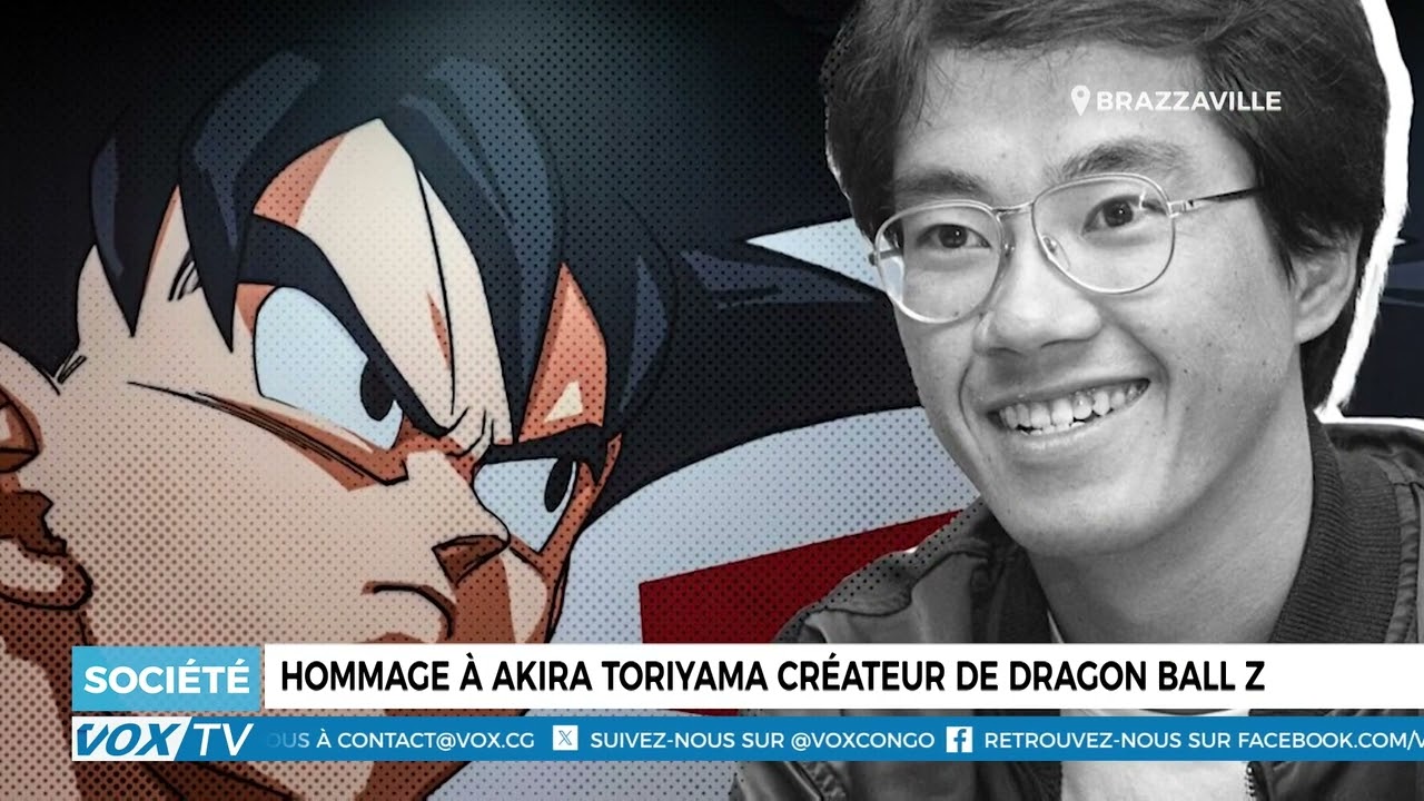 Hommage à Akira Toriyama créateur de Dragon Ball Z