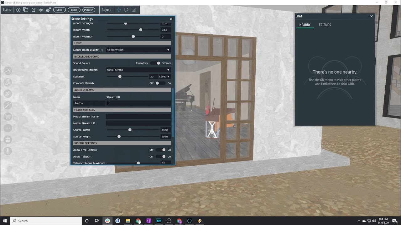 Shoutcast Stream Into Sansar