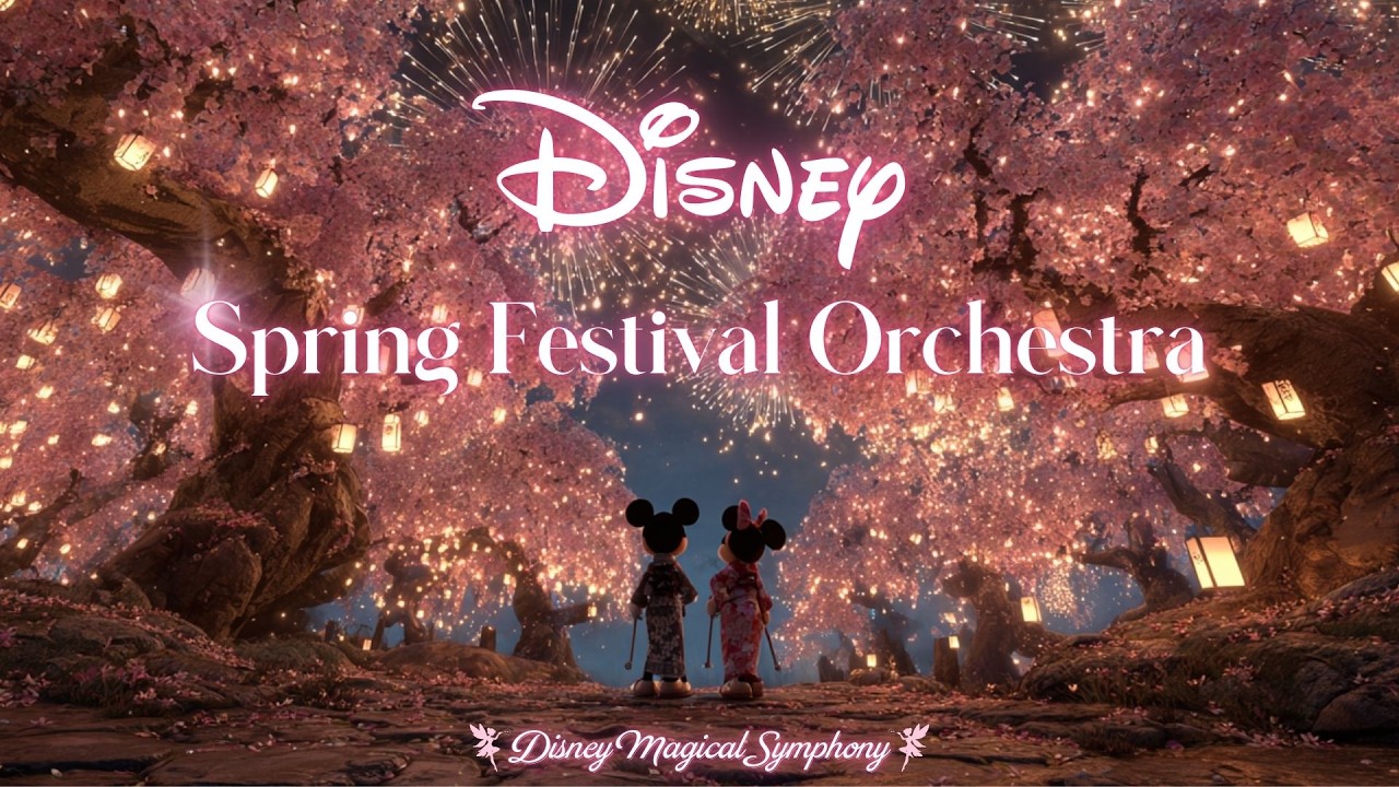 🎆 Sparkling Disney Spring Festival Orchestra 2026 🎻 For Celebration 🌸 Magical Sakura Fireworks