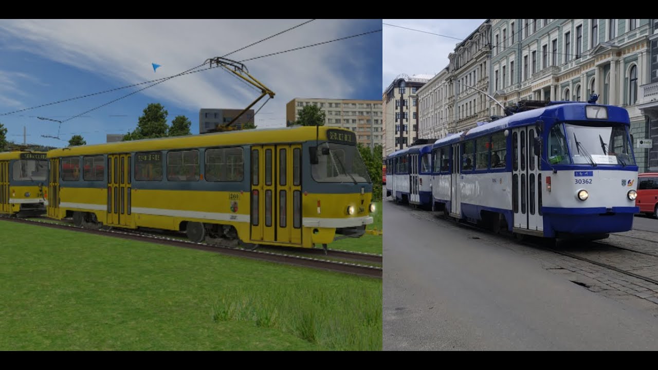 Simt MHD Tatra T3 Riga soundmod demonstration.