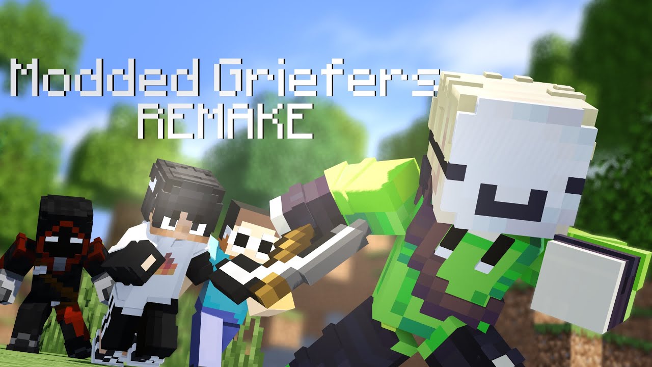 "Modded Griefers Remake" - A Dream Minecraft Animation Video