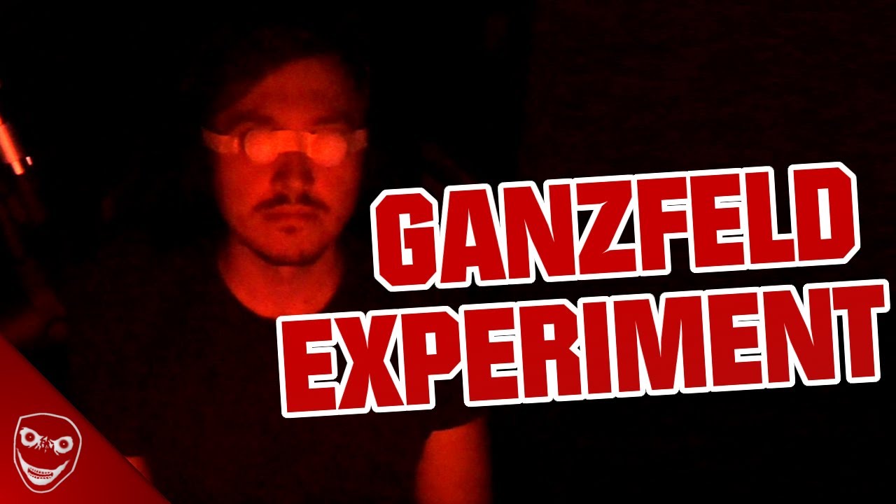 SELBSTEXPERIMENT! ICH mache das GANZFELD EXPERIMENT! !!!EPILEPSIE WARNUNG!!!