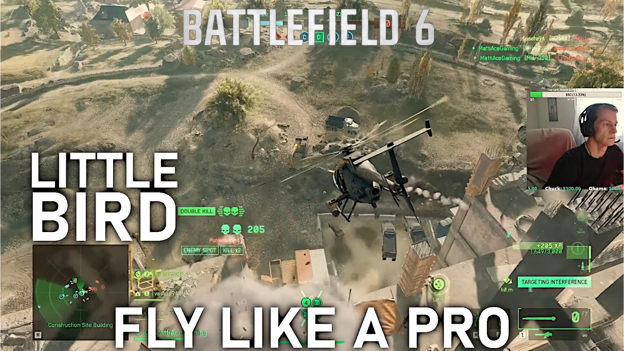 Battlefield 6: Little Bird &mdash; Как летать как профи