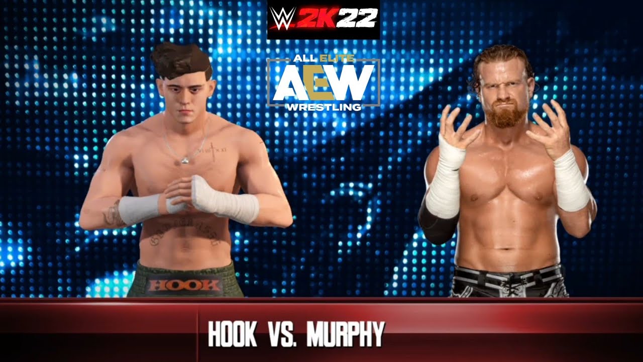WWE 2K22 - AEW Hook vs Murphy GamePlay