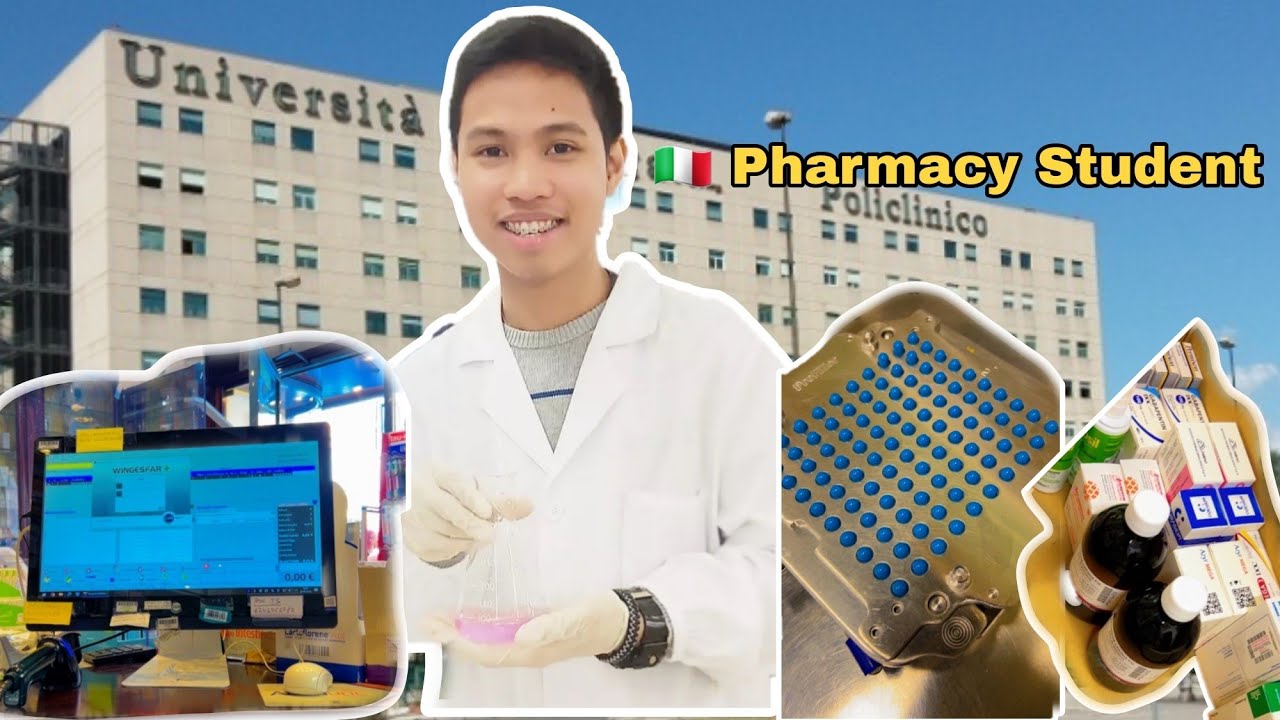 Pharmacy Student in Italy : Becoming a Pharmacist 1.0 (University Student Vlog) 
