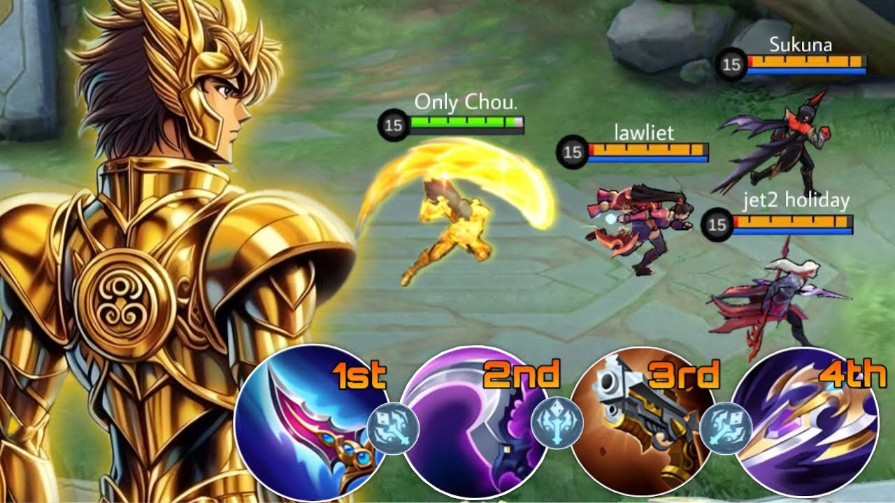 CHOU BUT I’M TRYING  ONE SHOT BUILD PATTERN AND EMBLEM IN RANK 2025 | Mlbb Chou! | 