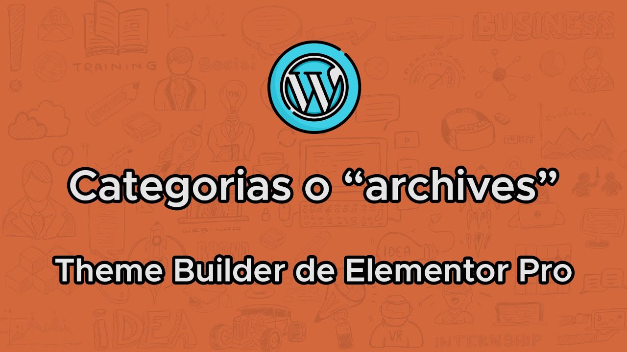Personalizar taxonomías /categorías en WordPress | Theme Builder de Elementor Pro