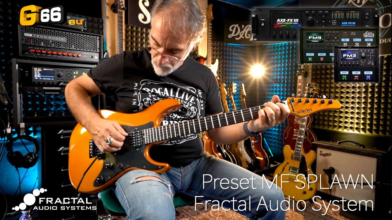 Fractal Preset - MF Splawn (based on Splawn Q-Rod amp)