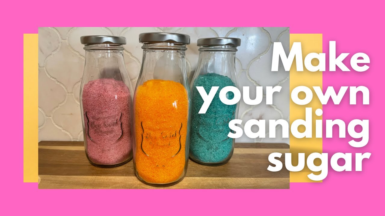 Custom Sanding Sugar