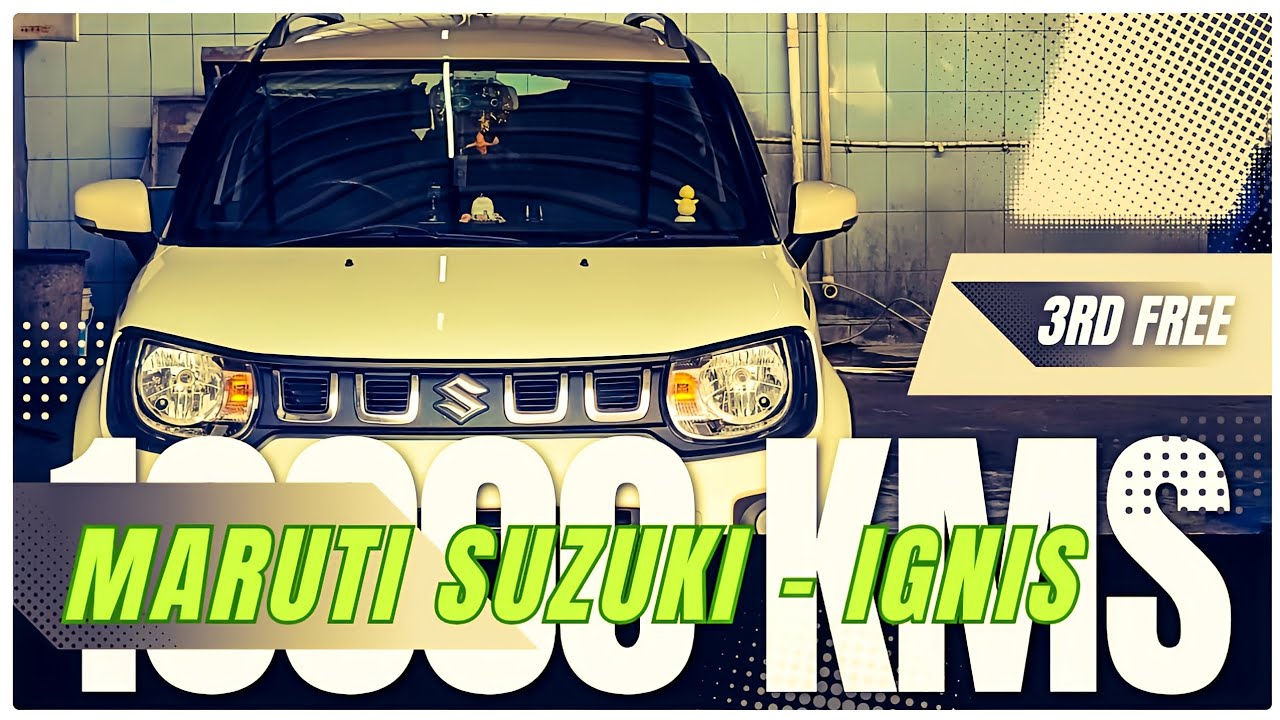 Maruti Suzuki IGNIS | 3rd free service cost | 10000 kms service IGNIS #nexa #ignis #car #ghosh4all