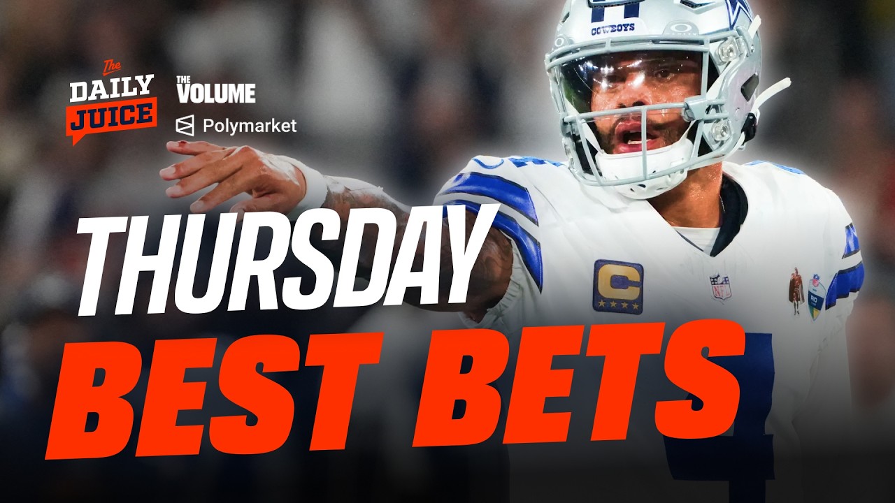 4 BEST BETS for Thursday: NFL TNF Cowboys vs Buccaneers Picks & Predictions