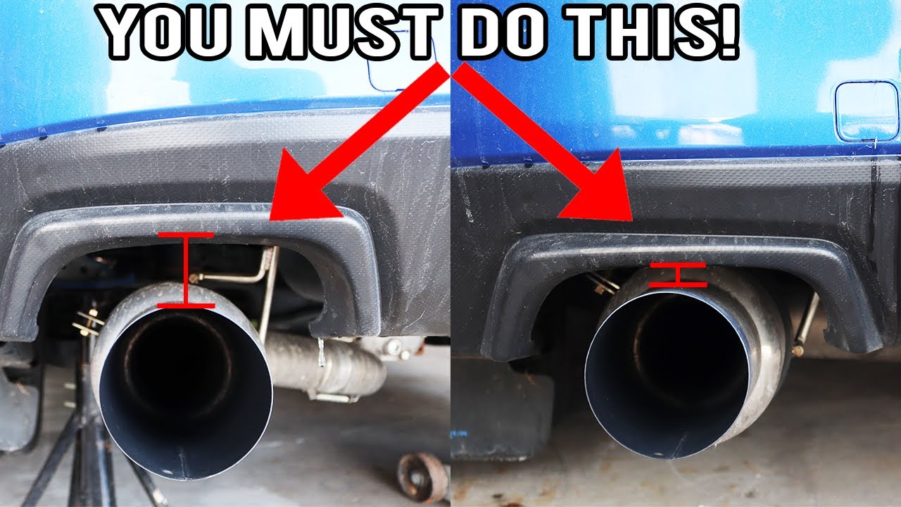 Adjusting My Tomei Exhaust To The Best Angle!