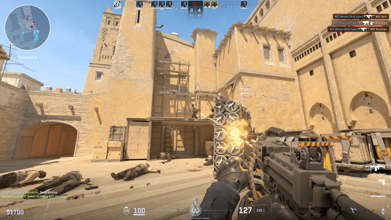 Counter Strike 2 - 4K Gameplay - Mirage