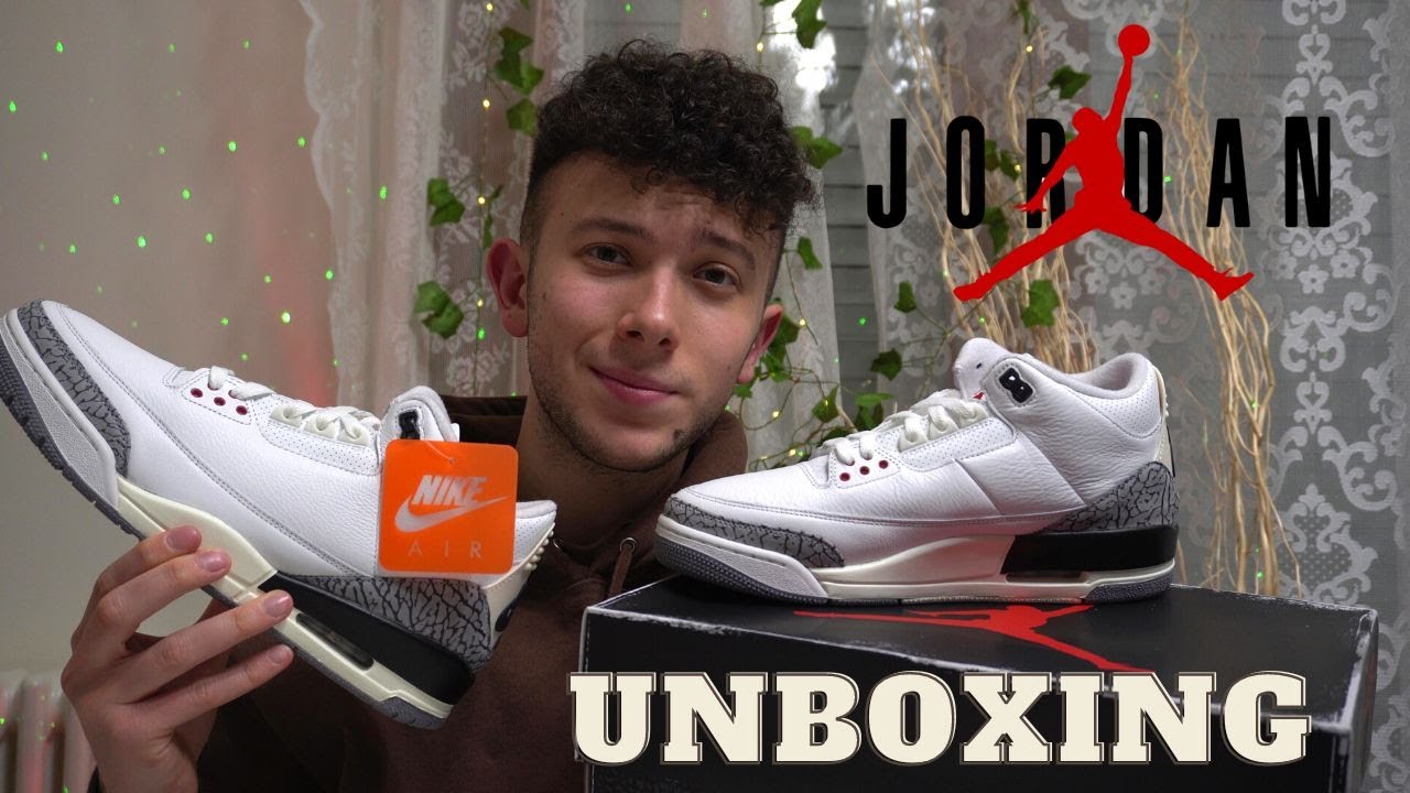 Scarpa dell’anno ? Jordan 3 White Cement | ASMR ITA UNBOXING
