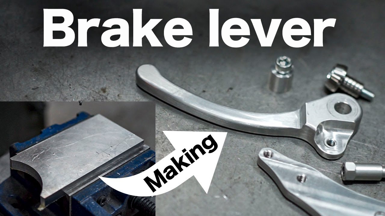 Left hand brake system 左手ブレーキの製作