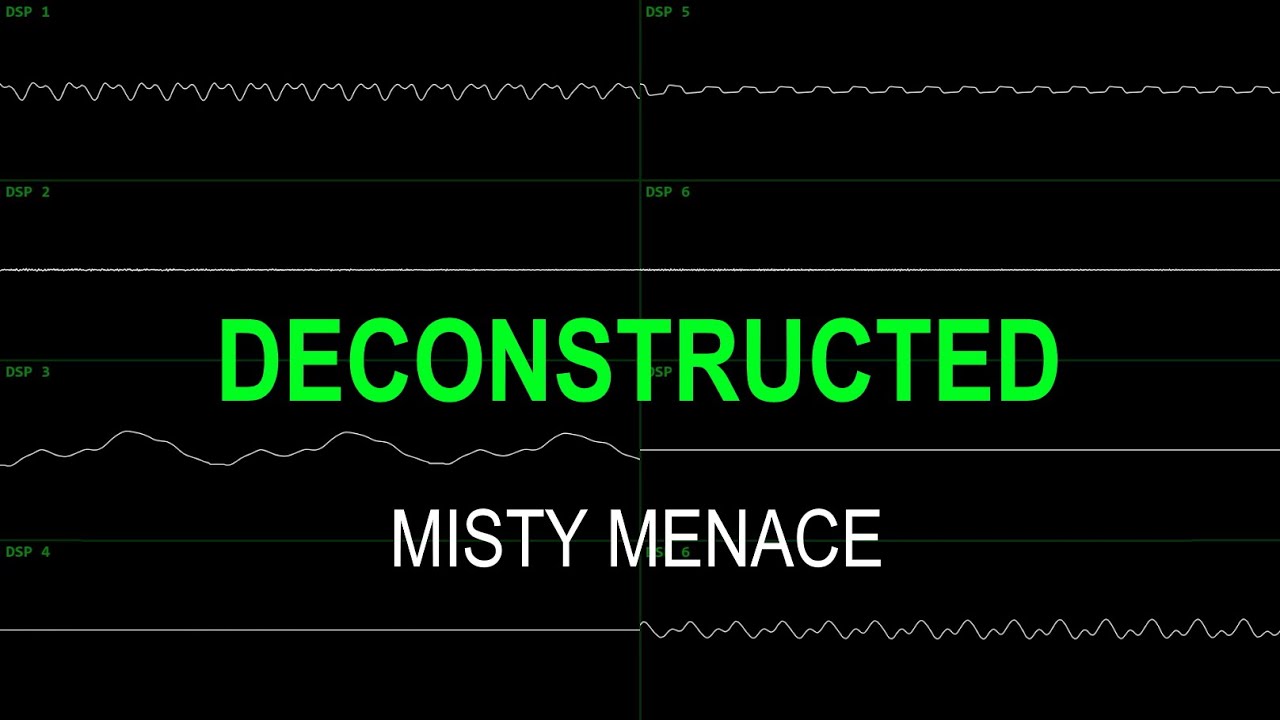 Donkey Kong Country - Misty Menace ~ Deconstructed Oscilloscope