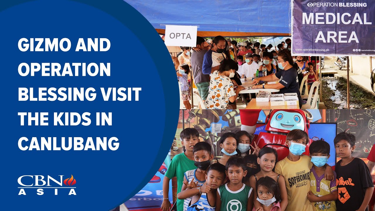 CBN Asia | Gizmo and Operation Blessing Visit the Kids in Canlubang | Ministry Video