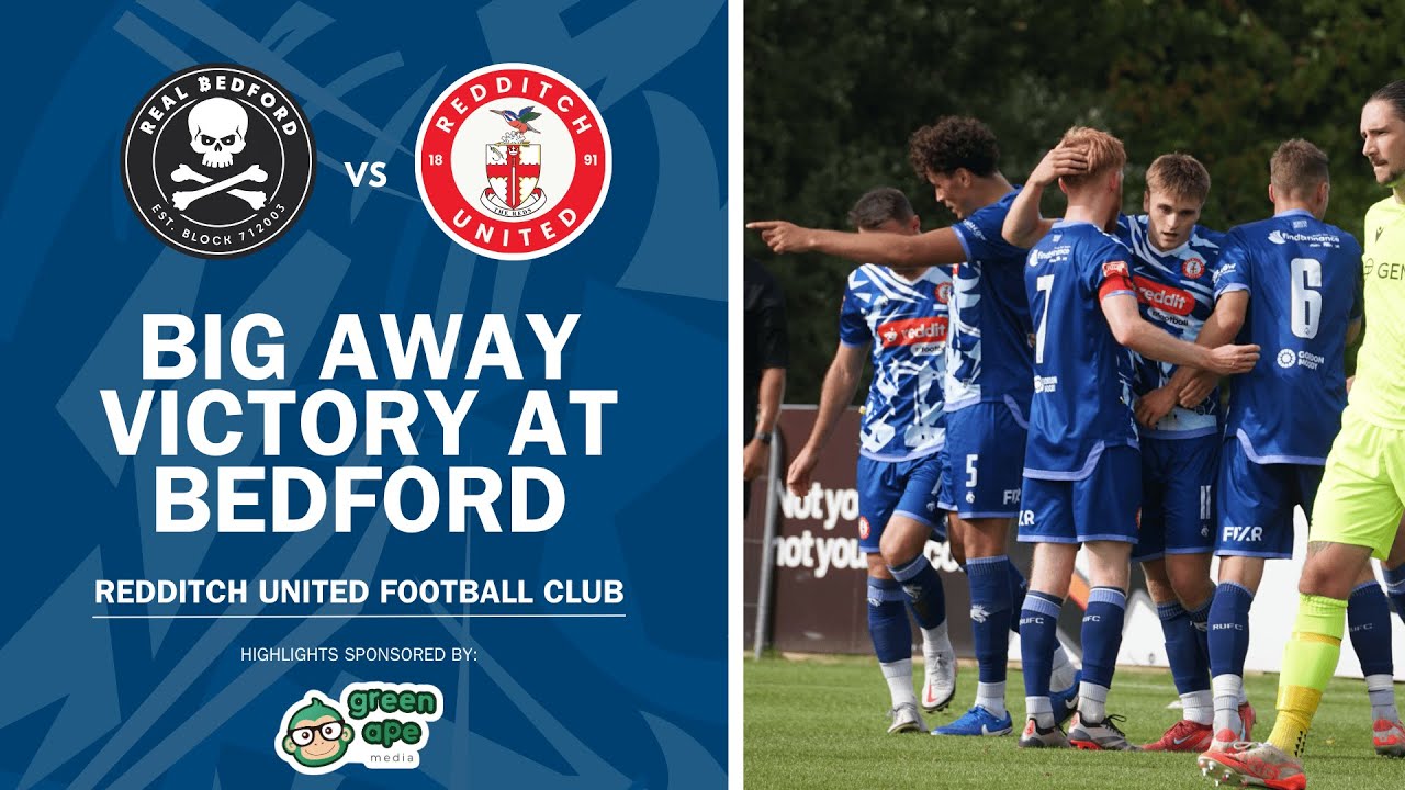 HIGHLIGHTS | Redditch Bury Bedford for Away Victory