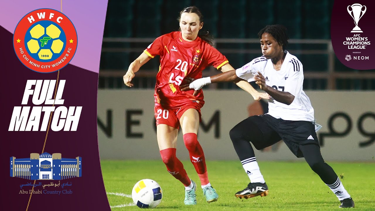 Ho Chi Minh City Women (VIE) vs. Abu Dhabi Country Club (UAE) | FM | AFC Women's Champions League™