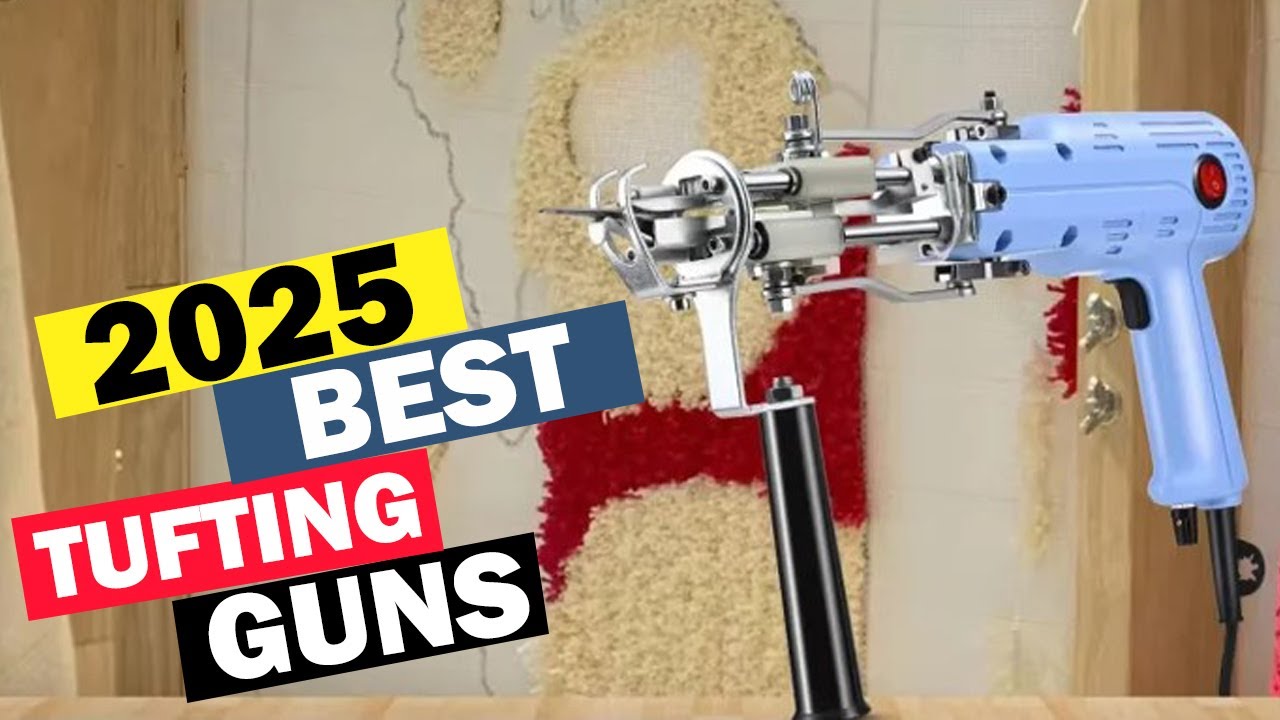 TOP 5 Best Tufting Guns [2025 Buyer's Guide]
