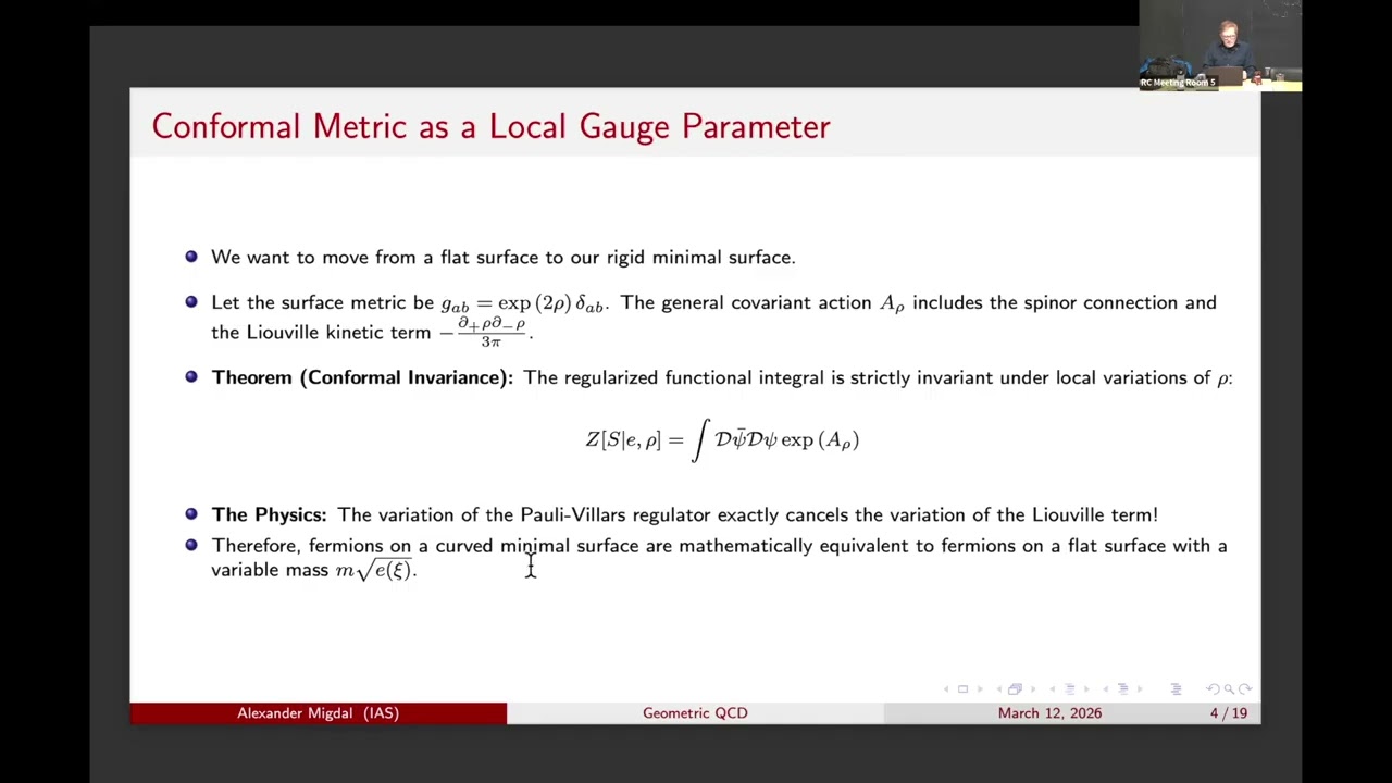 Loop Dynamics and a Geometric Solution of Planar QCD - Lecture IV: Howto Place... - Alexander Migdal