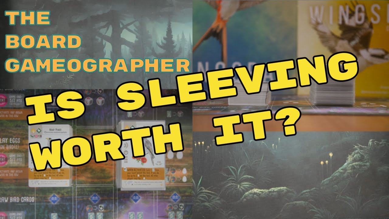 To Sleeve Or Not To Sleeve Wingspan Cards