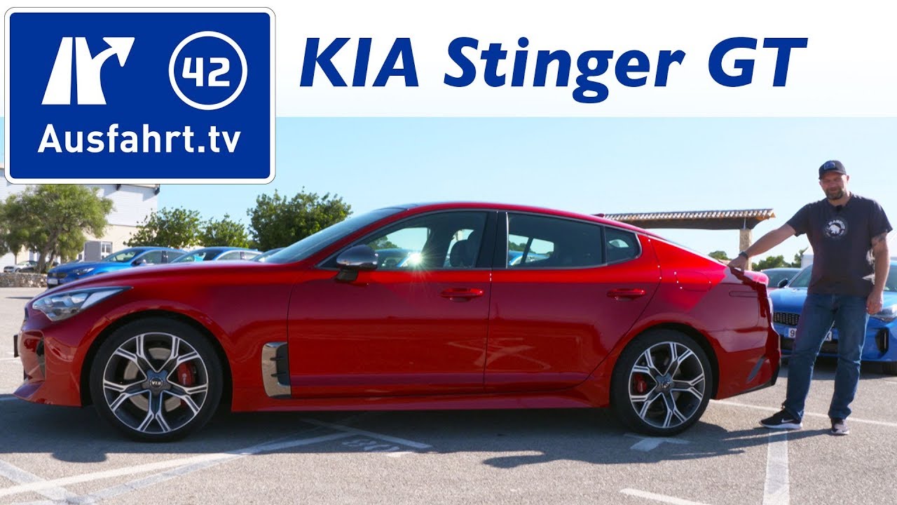 2017 KIA Stinger GT 3.3 T-GDi AWD - Kaufberatung, Test, Review