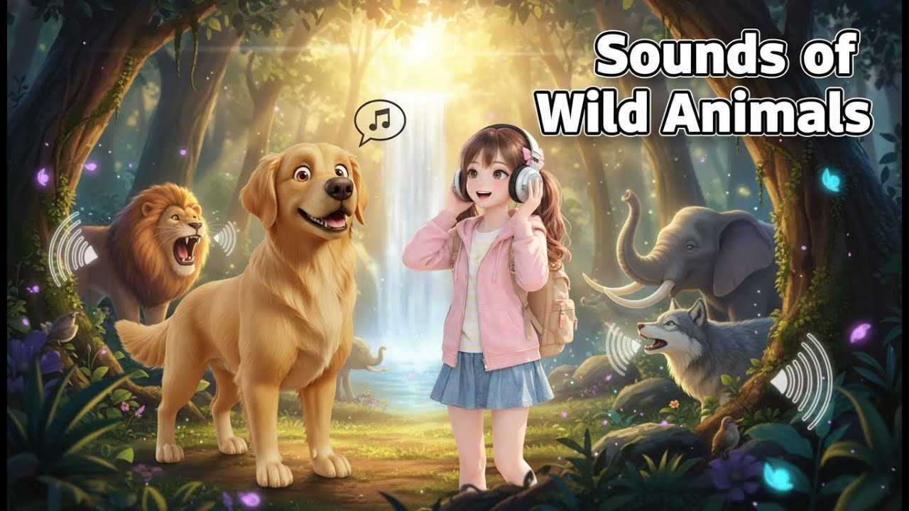 Marky Paws Stories - The Sounds of Wild Animals: Spooky Wild Noises
