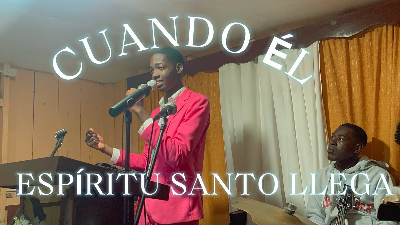 CUANDO ÉL ESPÍRITU SANTO LLEGA | Evangelista felix alberto 