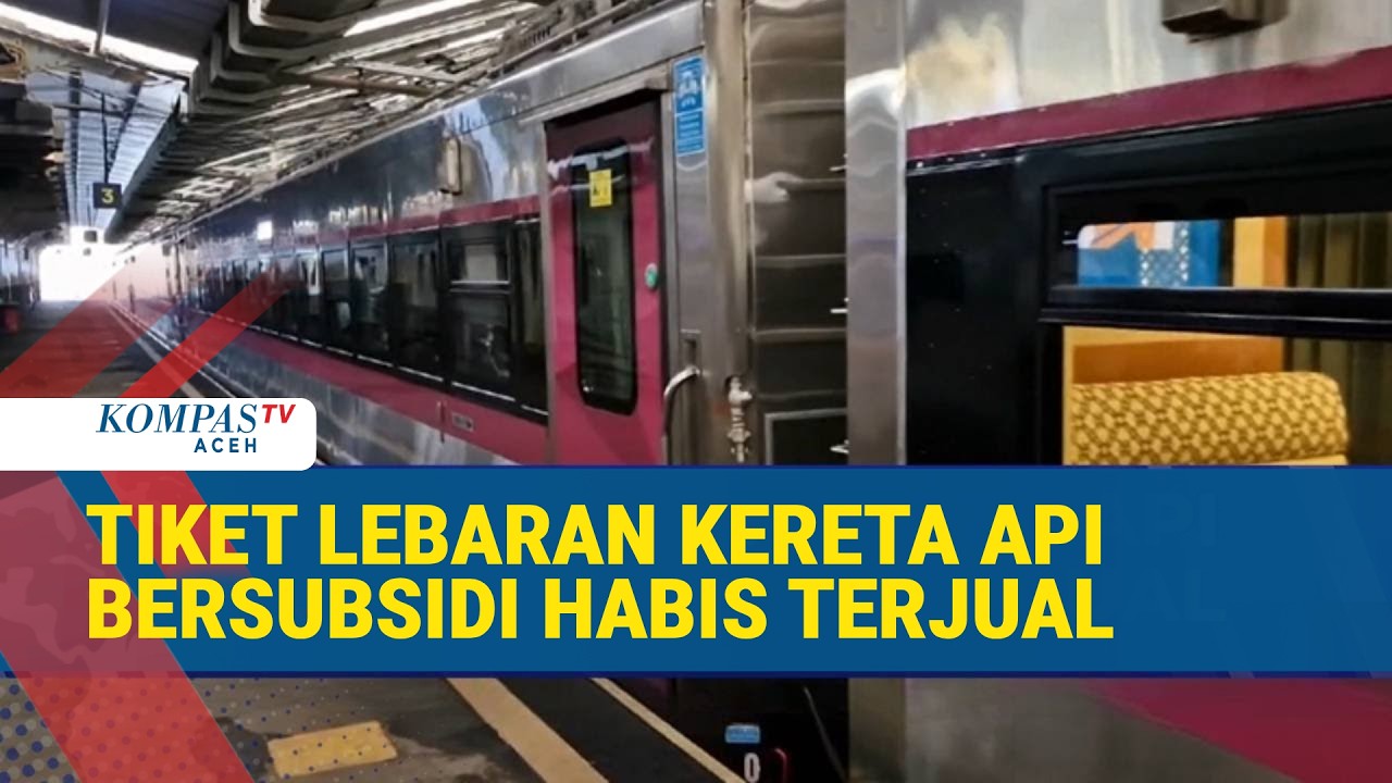 Tiket KA Bersubsidi Lebaran Ludes Diserbu Pemudik