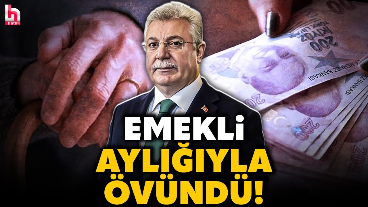 Erdoğan emekliyi perperişan etti! AKP'li Akbaşoğlu emekli maaşını savundu! 