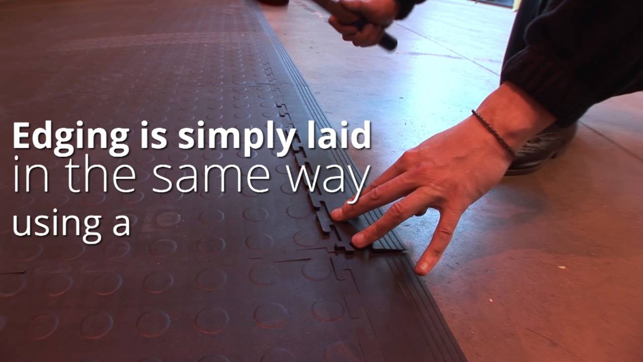 COBA Tough Lock Eco Interlocking Floor Tiles