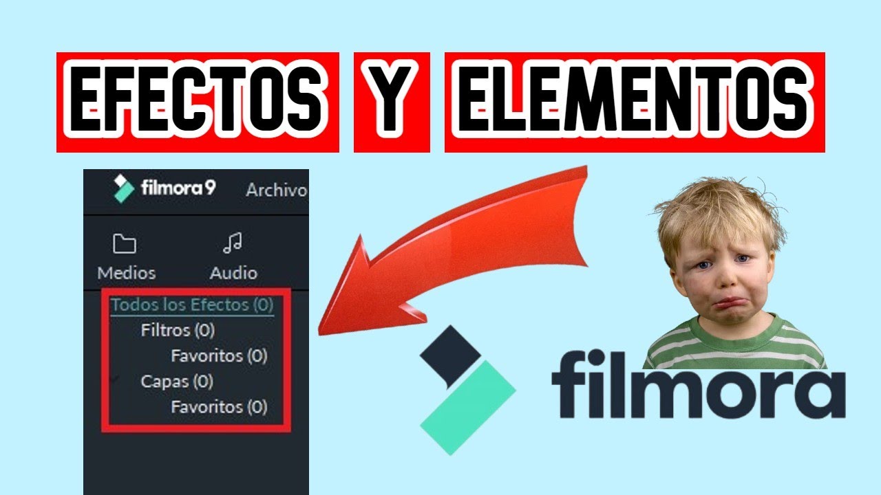 SOLUCION DEFINITIVA Desaparecen los efectos, elementos y transiciones en filmora 9