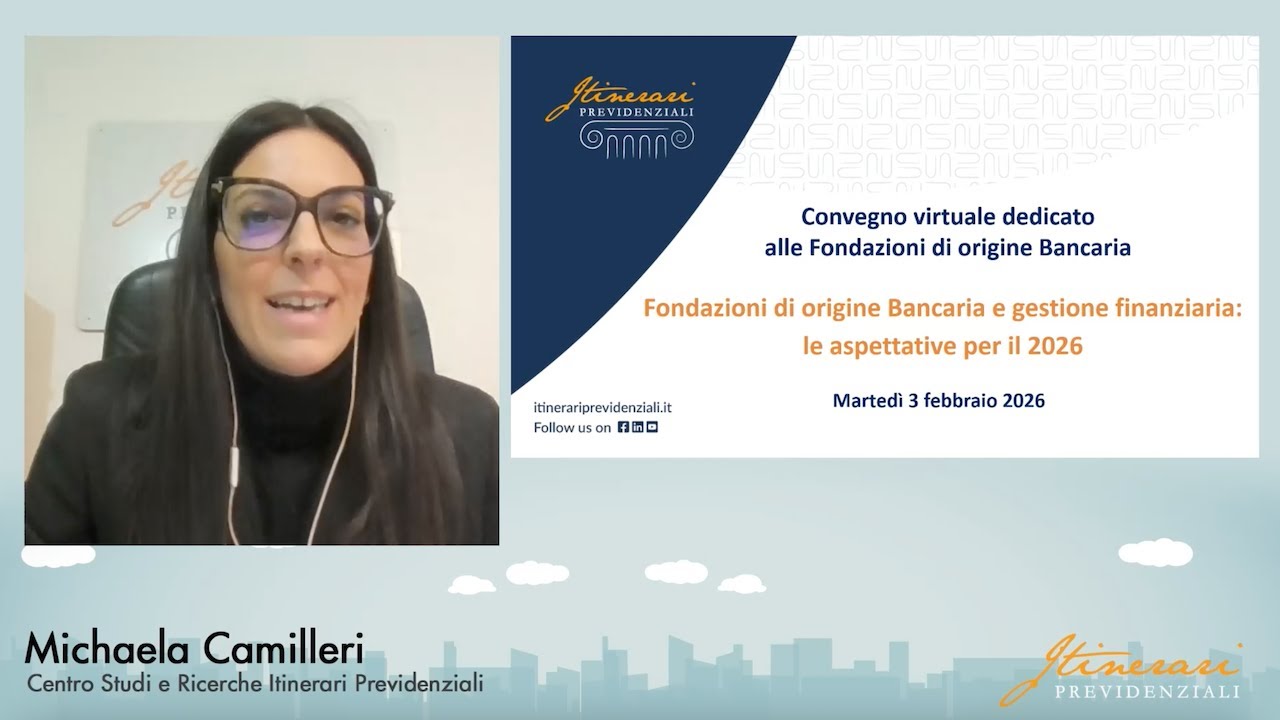 Introduzione ai lavori: M. Camilleri, Itinerari Previdenziali