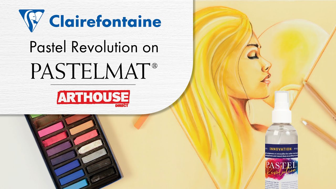 Pastel Revolution freezer on Pastelmat #clairefontaine #pastel #art
